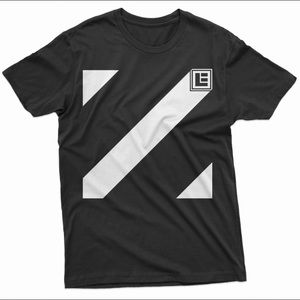 Luxiv TheWalk Black T-Shirt. Size: Large